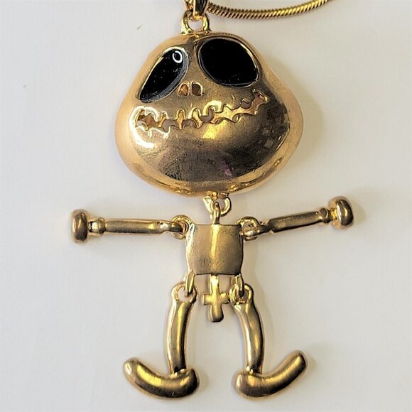 Skeleton Pendant Necklace, Alien Pendant Necklace - Picture 4 of 10